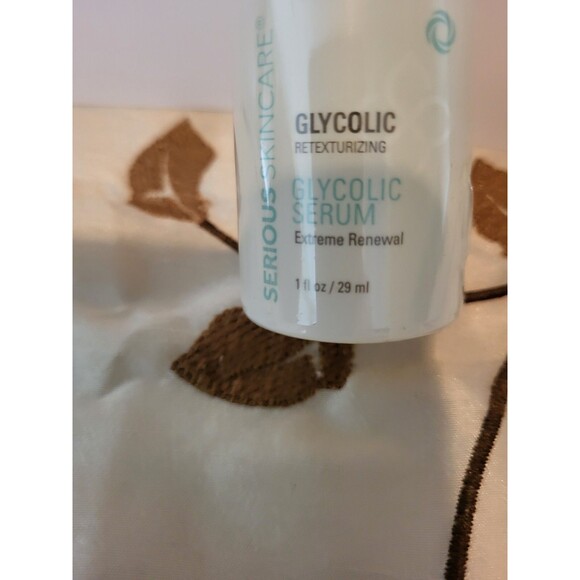 SERIOUS SKIN CARE GLYCOLIC EXTREME RENEWAL SERUM - ORIGINAL (NWB/1oz/Sealed) - Picture 3 of 5